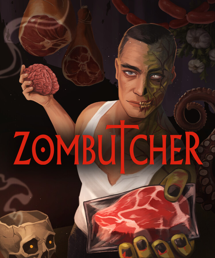 Обновлённый постер игры Zombutcher